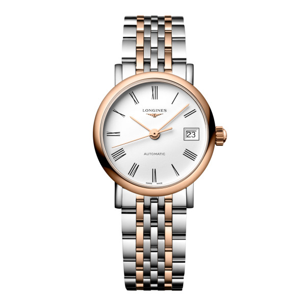 Montre Longines Longines elegant collection 25.50 mm Automatique Cadran Blanc mat Bracelet acier