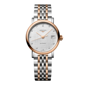 Montre Longines Longines elegant collection 25.50 mm Automatique Cadran Striped Silver Bracelet acier