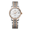 Montre Longines Longines elegant collection 25.50 mm Automatique Cadran Nacre blanche Bracelet acier