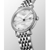 Montre Longines Longines elegant collection 29 mm Automatique Cadran Nacre blanche Bracelet Acier