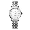 Montre Longines Longines elegant collection 29 mm Automatique Cadran Blanc mat Bracelet Acier