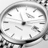 Montre Longines Longines elegant collection 29 mm Automatique Cadran Blanc mat Bracelet Acier