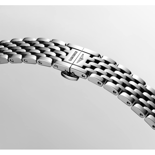 Montre Longines Longines elegant collection 29 mm Automatique Cadran Bleu soleillé Bracelet Acier