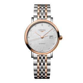 Montre Longines Longines elegant collection 29 mm Automatique Cadran Striped Silver Bracelet acier