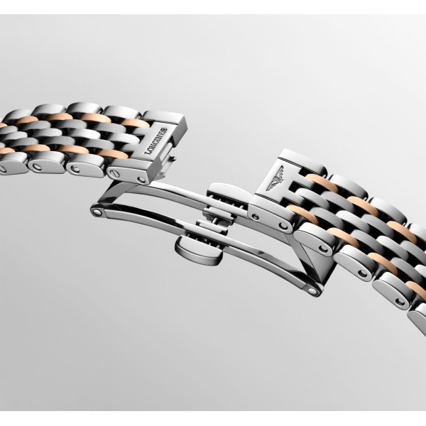 Montre Longines Longines elegant collection 29 mm Automatique Cadran Striped Silver Bracelet acier