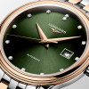 Montre Longines Flagship classic 30 mm Automatique Cadran Vert soleillé Bracelet Acier