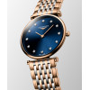 Montre Longines La grande classique de longines 29 mm Quartz Cadran Bleu soleillé Bracelet Acier