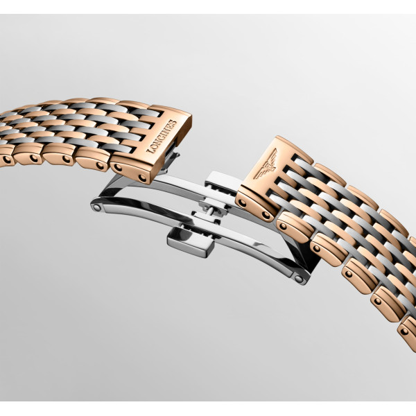 Montre Longines La grande classique de longines 29 mm Quartz Cadran Bleu soleillé Bracelet Acier