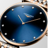 Montre Longines La grande classique de longines 38 mm Quartz Cadran Bleu soleillé Bracelet Acier