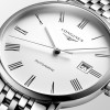 Montre Longines Longines elegant collection 39 mm Automatique Cadran Blanc mat Bracelet Acier