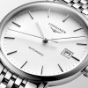 Montre Longines Longines elegant collection 39 mm Automatique Cadran Blanc mat Bracelet Acier