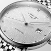 Montre Longines Longines elegant collection 39 mm Automatique Cadran Striped Silver Bracelet Acier