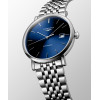 Montre Longines Longines elegant collection 39 mm Automatique Cadran Bleu soleillé Bracelet Acier