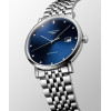 Montre Longines Longines elegant collection 39 mm Automatique Cadran Bleu soleillé Bracelet Acier