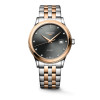 Montre Longines Flagship classic 40 mm Automatique Cadran Sunray anthracite Bracelet Acier