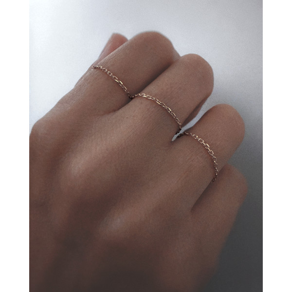 Bague Vanrycke Calamity Jane Or Rose 18k