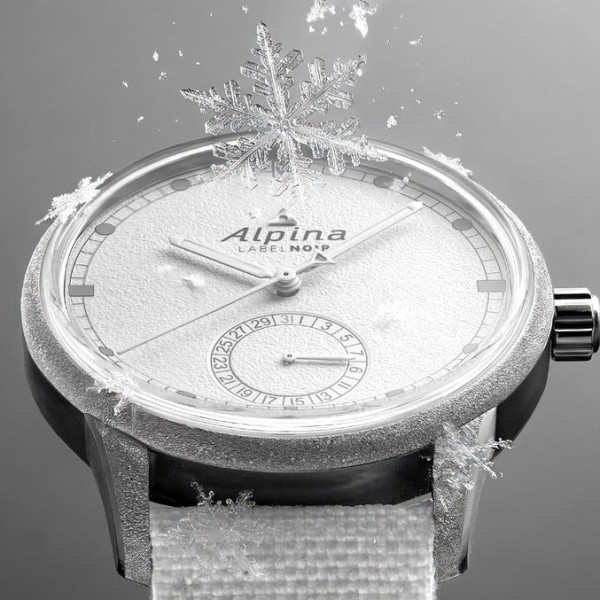 Montre Alpina x Label Noir Alpiner Manufacture Date Special Edition