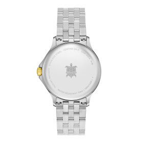 Montre Certina DS-8 Gent 40mm Cadran Argent Bracelet PVD,Acier inoxydable