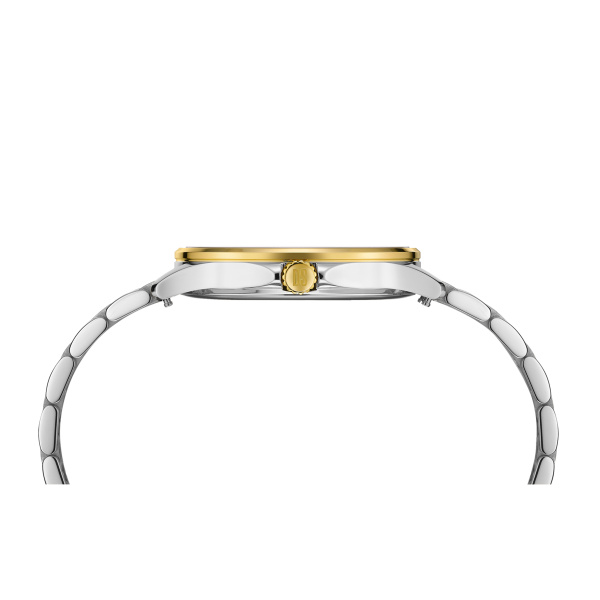 Montre Certina DS-8 Gent 40mm Cadran Argent Bracelet PVD,Acier inoxydable