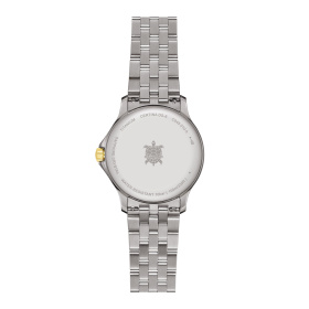 Montre Certina DS-8 Lady 31mm Cadran Argent Bracelet PVD,Titane