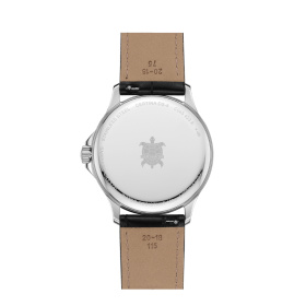 Montre Certina DS-8 Moonphase Gent Cadran Noir Bracelet Acier inoxydable