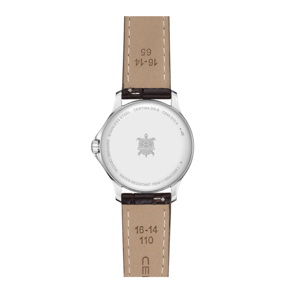 Montre Certina DS-8 Lady 31mm Cadran Nacre Bracelet Cuir