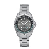 Montre Certina DS-X GMT Cadran Gris Bracelet Acier inoxydable