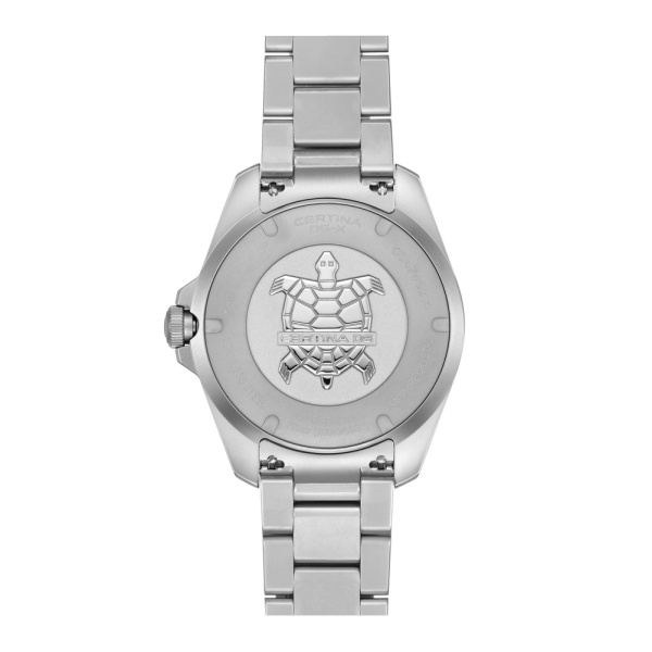 Montre Certina DS-X GMT Cadran Gris Bracelet Acier inoxydable