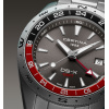 Montre Certina DS-X GMT Cadran Gris Bracelet Acier inoxydable