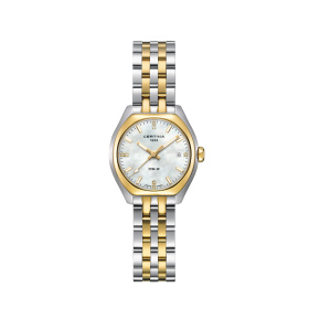 Montre Certina DS-2 Lady Cadran Nacre Bracelet PVD,Acier inoxydable