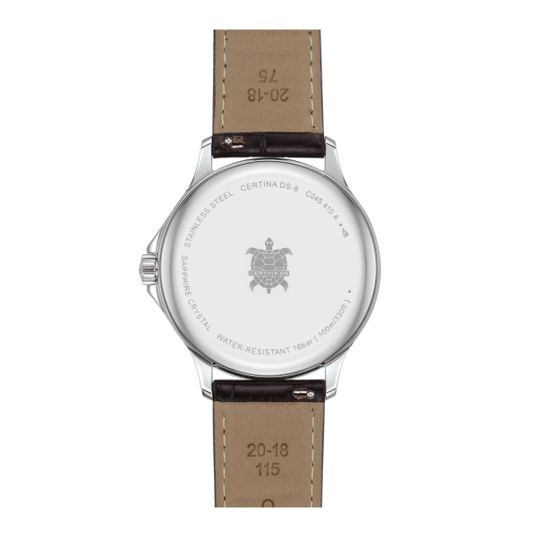 Montre Certina DS-8 Gent 40mm Cadran Vert Bracelet Cuir