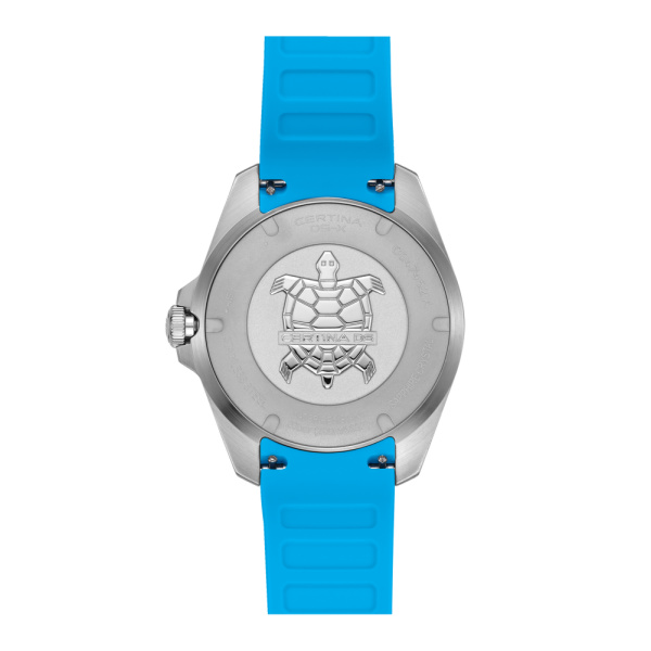 Montre Certina DS-X GMT Cadran Blanc Bracelet Caoutchouc