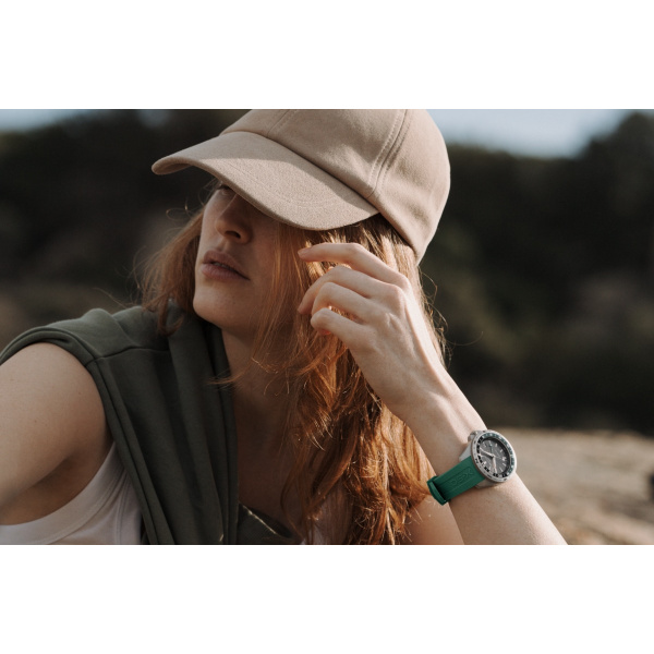 Montre Certina DS-X GMT Cadran Gris Bracelet Caoutchouc