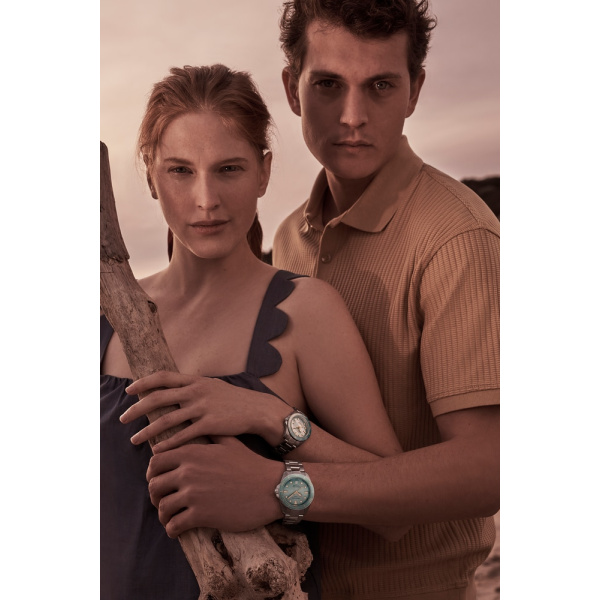 Montre Certina DS Action 40mm Cadran Bleu clair Bracelet Titane