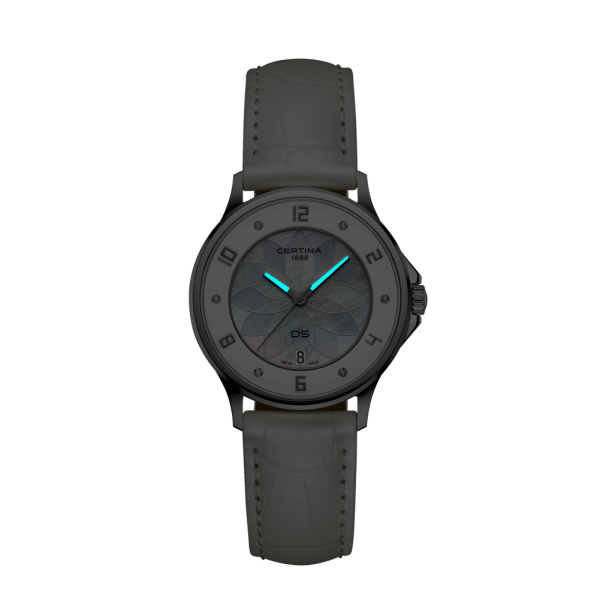 Montre Certina DS-6 Lady Cadran Nacre Bracelet Cuir