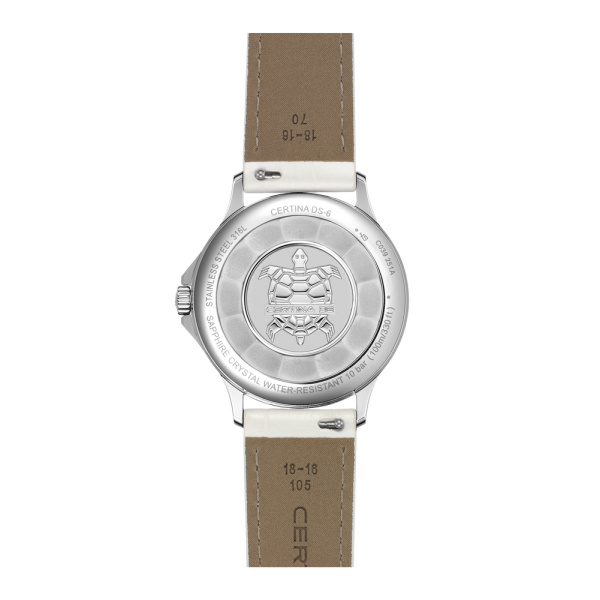 Montre Certina DS-6 Lady Cadran Nacre Bracelet Cuir