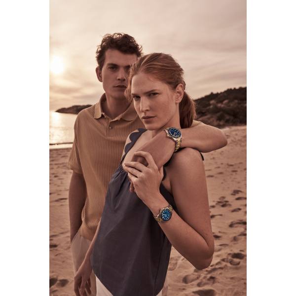 Montre Certina DS Action 40mm Cadran Bleu Bracelet Acier inoxydable