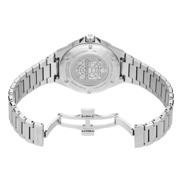 Montre Certina DS-7 Quartz Cadran Bleu Bracelet Acier inoxydable