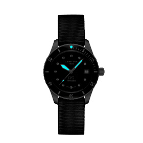 Montre Certina DS PH100M Lady Cadran Noir Bracelet