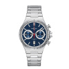 Montre Certina DS-7 Chrono Auto Cadran Bleu Bracelet Acier inoxydable