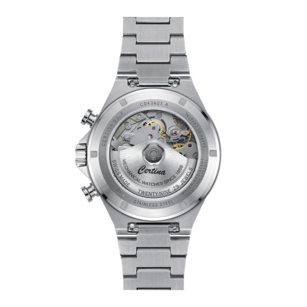 Montre Certina DS-7 Chrono Auto Cadran Vert Bracelet Acier inoxydable