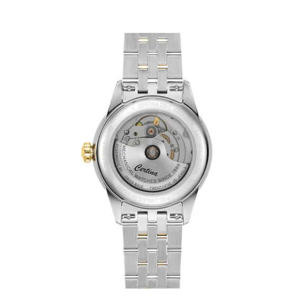 Montre Certina DS-1 38mm Cadran Gris Bracelet PVD,Acier inoxydable