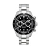 Montre Certina DS Action Diver Chrono Cadran Noir Bracelet Acier inoxydable