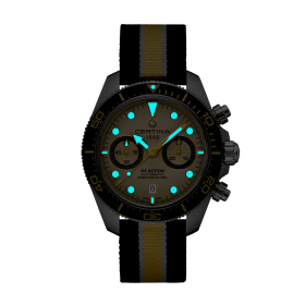 Montre Certina DS Action Diver Chrono Cadran  Bracelet