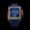 Montre BRISTON Streamliner Kennedy Chrono Bleu Bracelet Caoutchouc