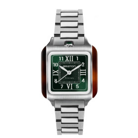 Montre BRISTON Streamliner Kennedy Vert Bracelet Acier Inoxydable
