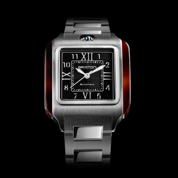 Montre BRISTON Streamliner Kennedy Noir Bracelet Acier Inoxydable