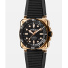 Montre Bell & Ross Diver Black Bronze Edition Limitée Bracelet Caoutchouc
