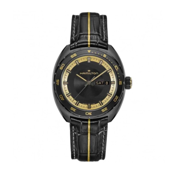 Montre Hamilton x Resident Evil American Classic Pan Europ Day Date Auto