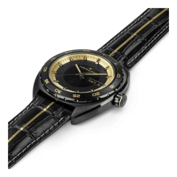 Montre Hamilton x Resident Evil American Classic Pan Europ Day Date Auto